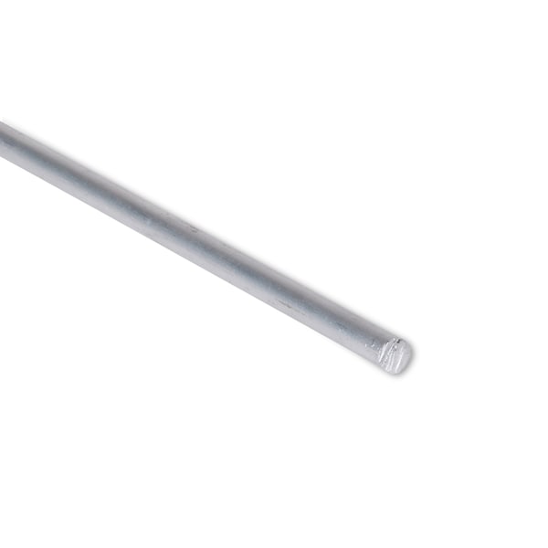 1/4" Diameter, 6061 Aluminum Round Rod, 24" Length, T6511, Extruded, 0.25 inch Dia